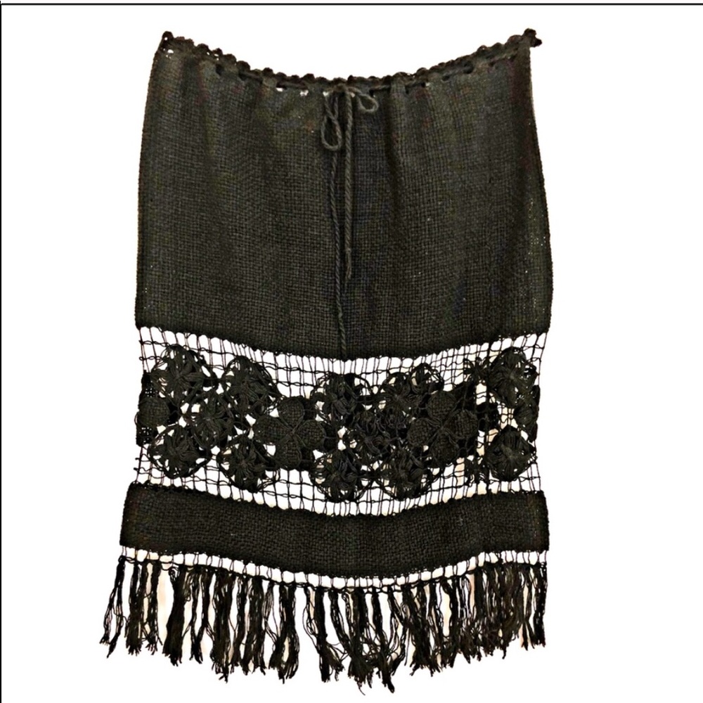 Crochet Lace Swimsuit Coverup, Yoga Wear, Skirt